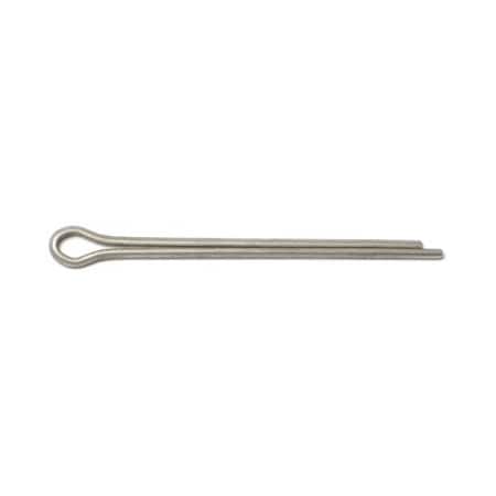 Midwest Fastener Extended Prong Cotter Pin, 3/16 in Dia, 4 in L, 18-8 Stainless Steel, 5 PK 74835